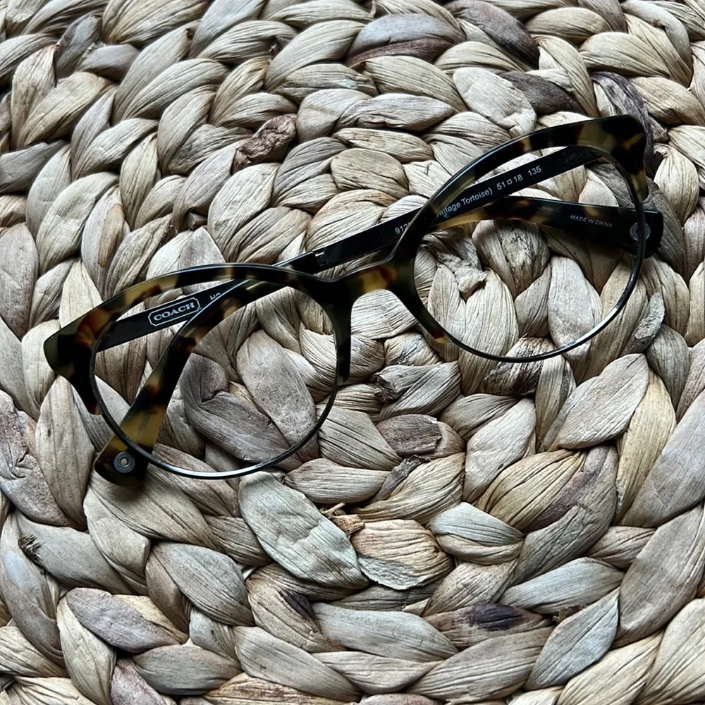 Coach tortoise frames - Picture 2 of 2